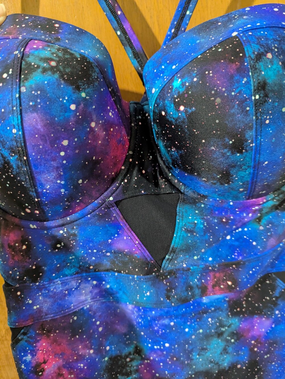 NWT TORRID size 18 Galaxy Swimsuit - Picture 2 of 8